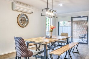 Casa de ciudad Deluxe, vista al jardín | Cocina privada
