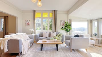 Maison mitoyenne Deluxe, vue ville | Coin séjour
