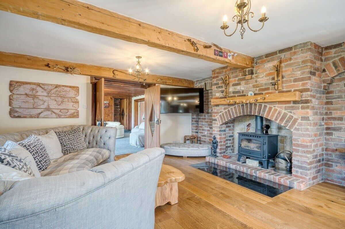Fernseher, Kamin, Videospiele