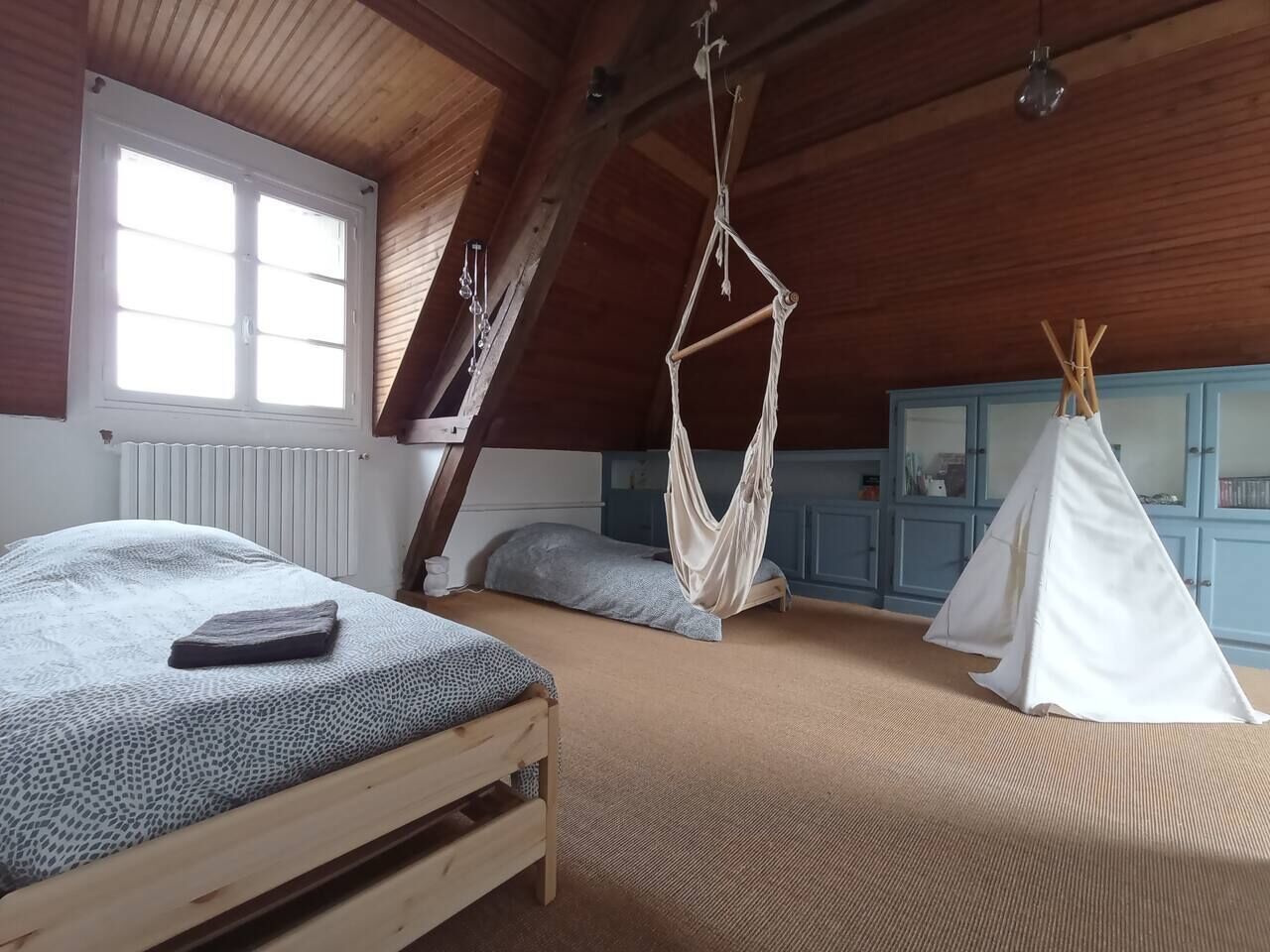 7 chambres, draps fournis