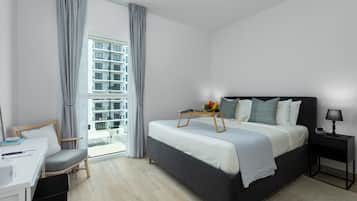 1 bedroom, in-room safe, iron/ironing board, free WiFi