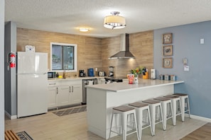 Fridge, microwave, oven, stovetop - Timberline Retreat | Forest Views & Minutes to Camelback Resort (Tannersville)