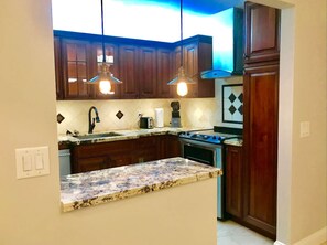Fridge, microwave, oven, stovetop - Family Retreat Steps to Beach + Waterfall Pool (Pompano Beach)