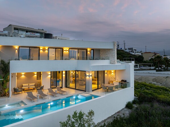 Façade de l’hébergement