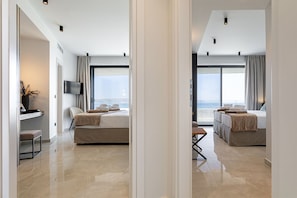 Luxury Villa, Sea View, Beachfront | In-room safe, blackout drapes, iron/ironing board, free WiFi