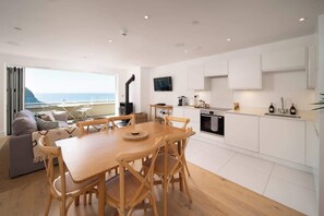 Dining - Sea View Escape with Private Balcony at Tors Park (Lynmouth)