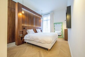 3 soveværelser, skrivebord, strygejern/strygebræt, weekendseng