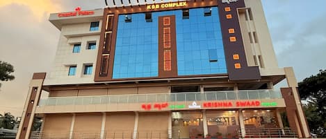 Voorkant van accommodatie