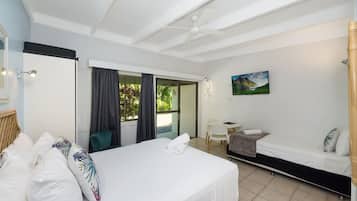 1 slaapkamer, beddengoed