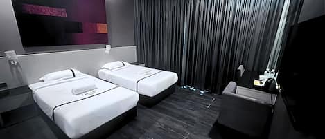 Chambre avec lits jumeaux