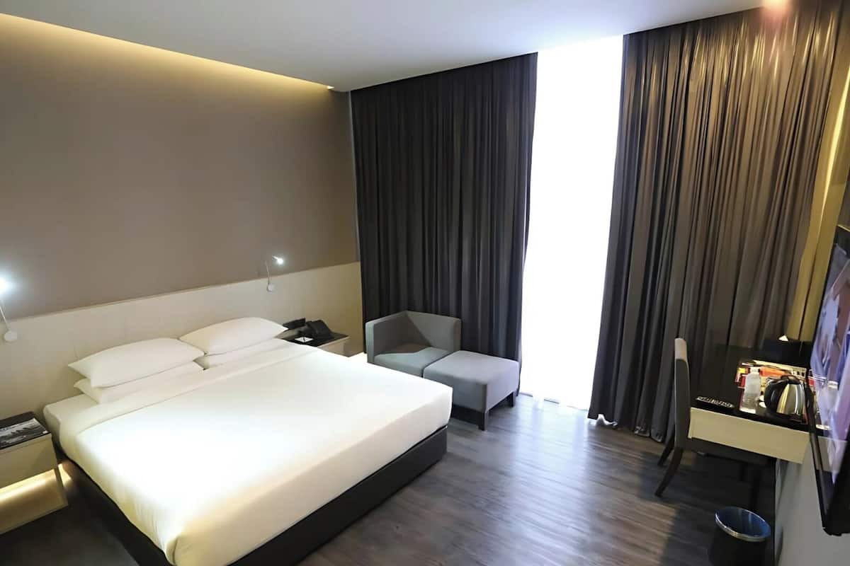 Habitación Deluxe | Escritorio, tabla de planchar con plancha y wifi gratis