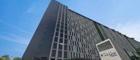 Fassade der Unterkunft