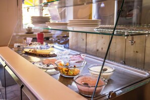 Gratis frukostbuffé varje dag 