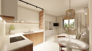 Standard Room with Sea View | Private kitchenette