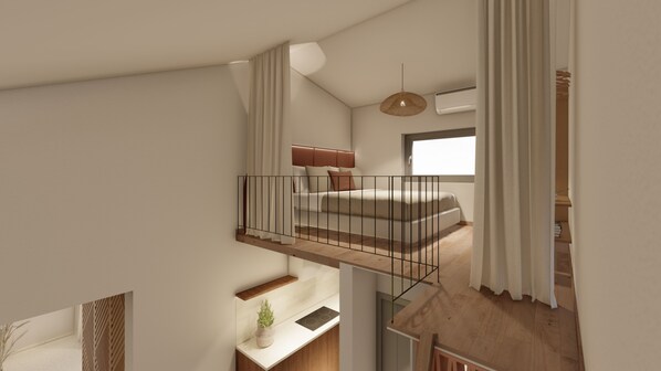 Superior Suite - Split Level with Sea View & Balcony | Free WiFi, bed sheets