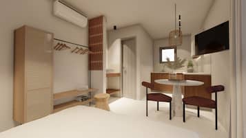 Standard Room with Sea View & Balcony | Wi-Fi de cortesia, roupa de cama
