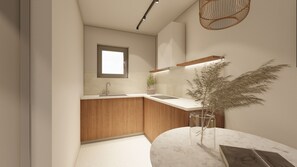 Standard Room with Sea View & Balcony | Private kitchenette