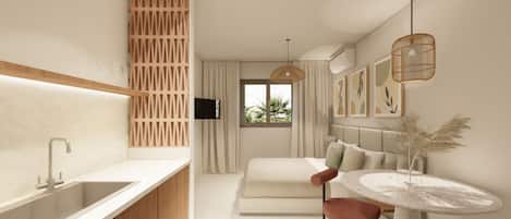 Standard Room with Sea View | Free WiFi, bed sheets