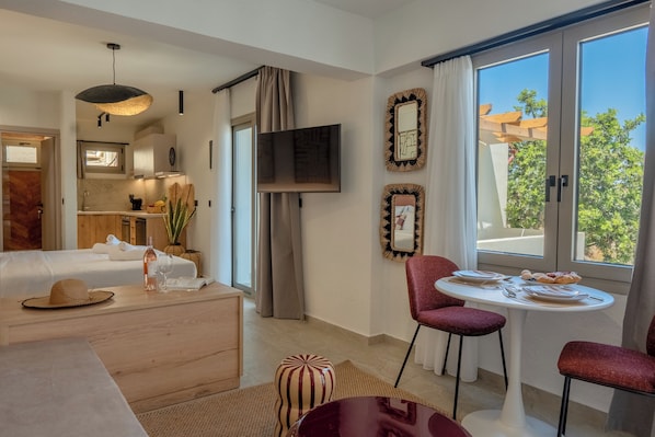 Kamer | Uitzicht vanaf balkon
