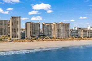 Beach nearby - Oceanfront Condo Stay with Heated Pool and Hot Tub (North Myrtle Beach)