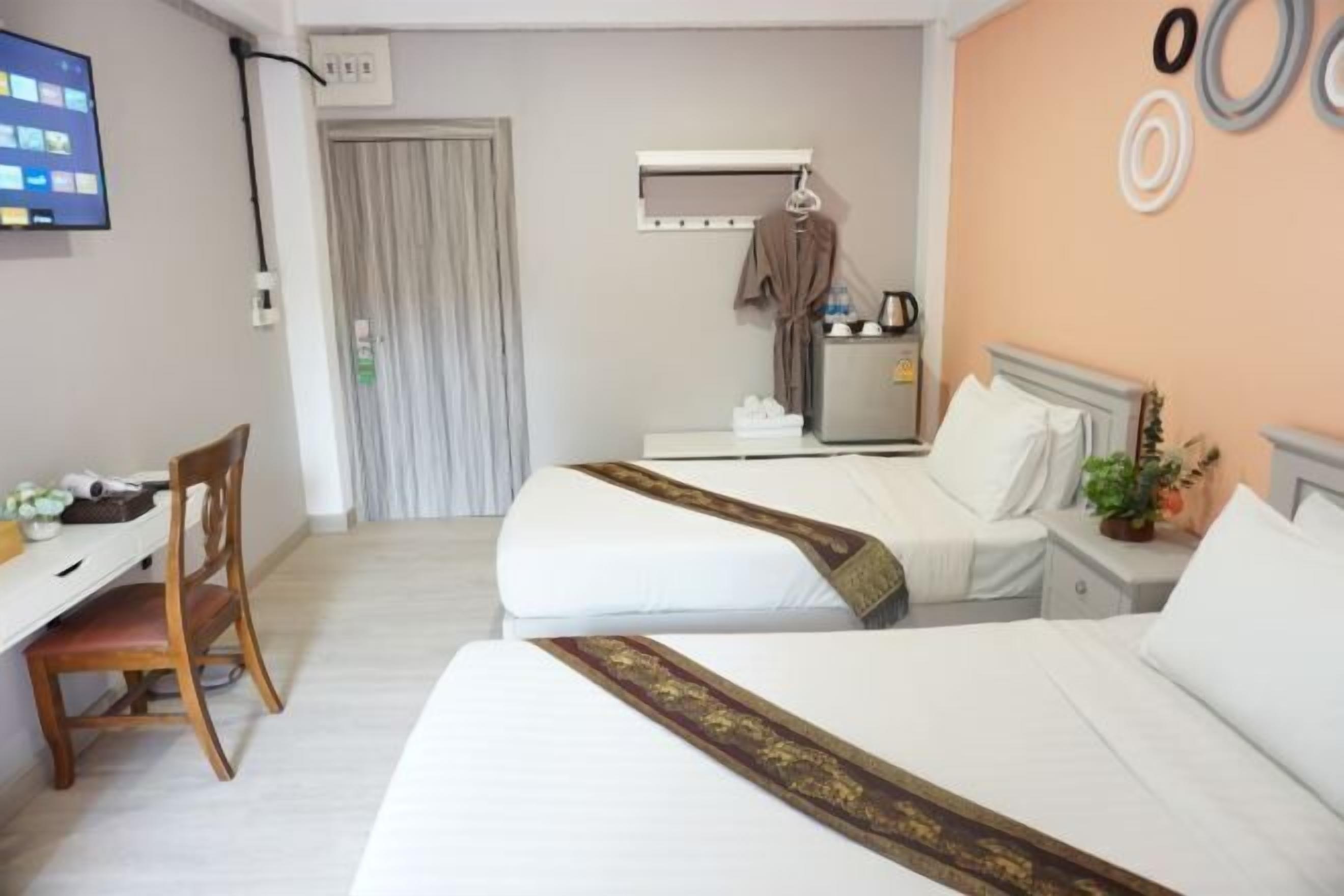 Schreibtisch, kostenloses WLAN