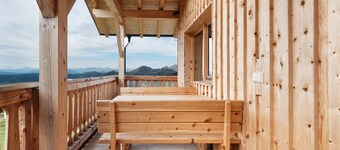 Apartamento 'Obergeschoss' con vistas a la montaña, terraza compartida y wifi