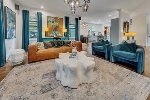 Smart TV, fireplace, offices