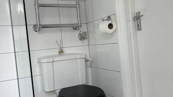 Hair dryer, towels