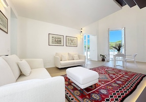 Villa luxueuse, vue sur la mer | Aire de séjour