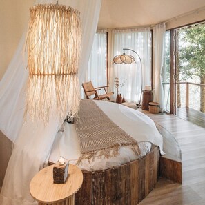 Villa de luna de miel, balcón, vista a la montaña | Cortinas blackout y wifi gratis 