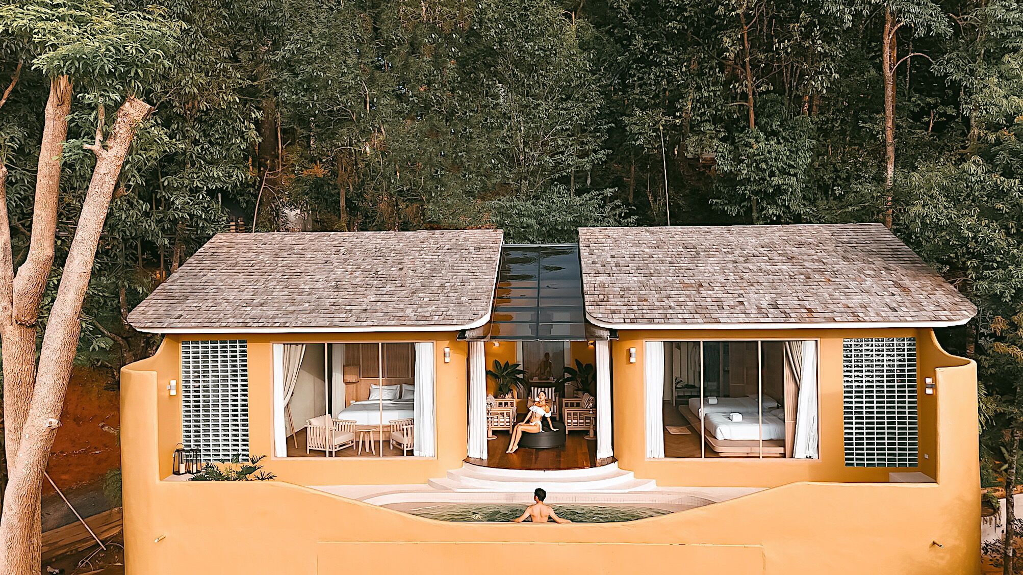 Luxury Twin Room, Mountain View | Blackout drapes, free WiFi