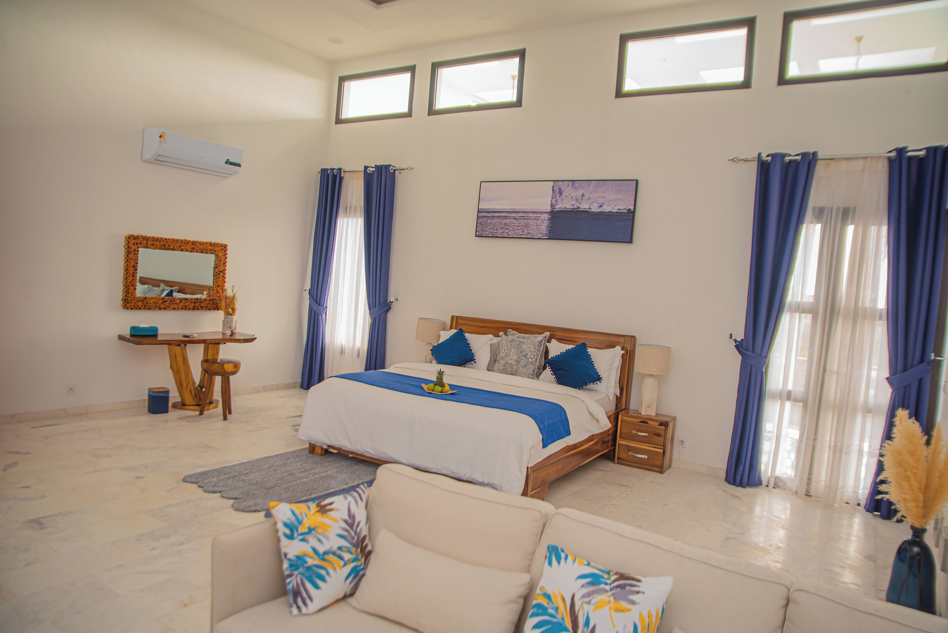Chambre Double Signature, balcon, vue piscine