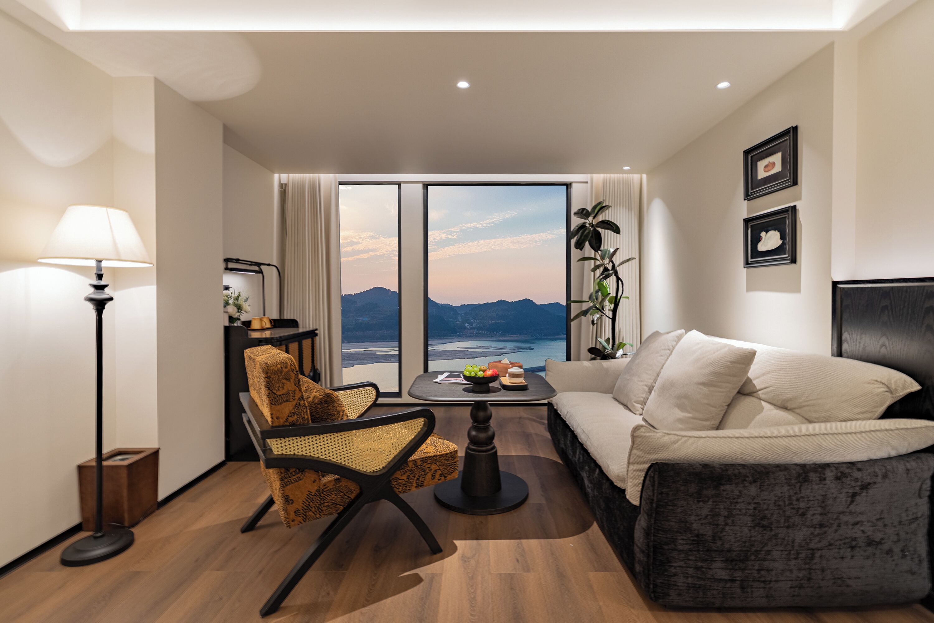 Panoramic Double Room, River View | View from room