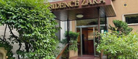 Fassade der Unterkunft