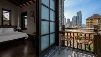 Chambre Double Romantique, balcon, vue fleuve | Vue depuis le balcon