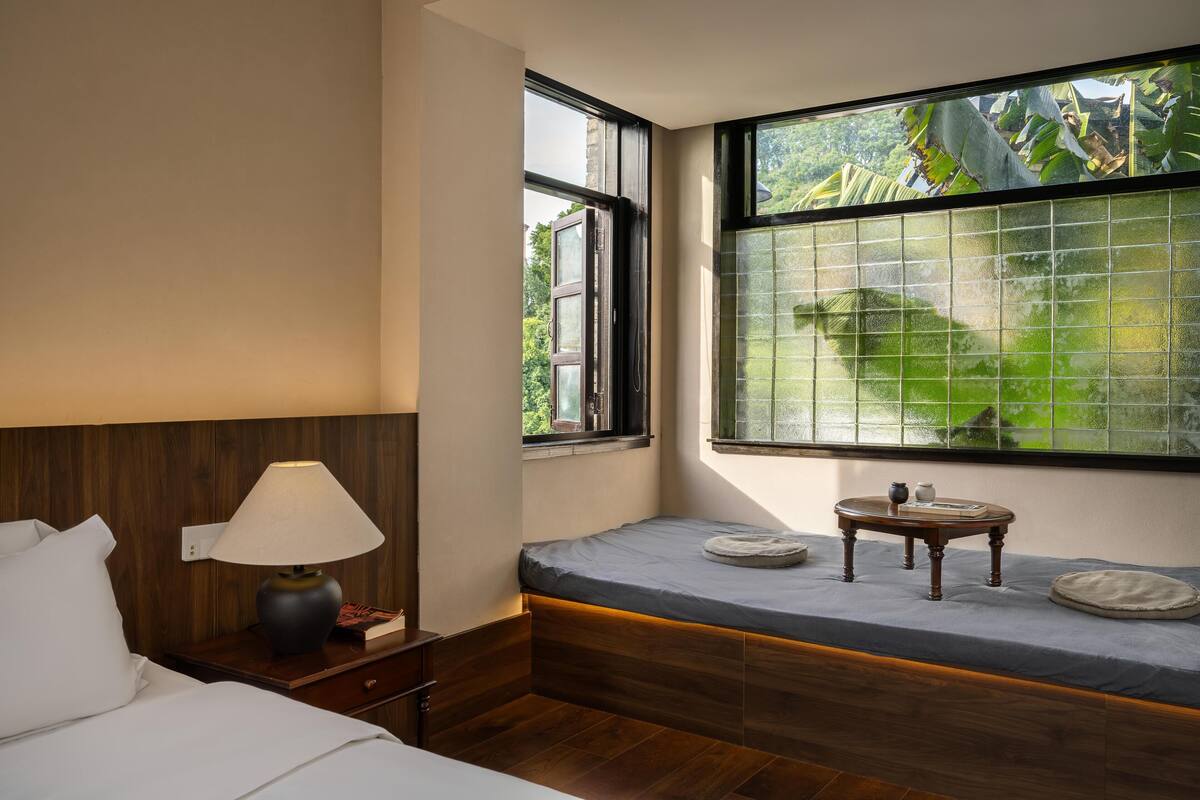 Deluxe Double Room, Patio, River View | Blackout drapes, iron/ironing board, free WiFi