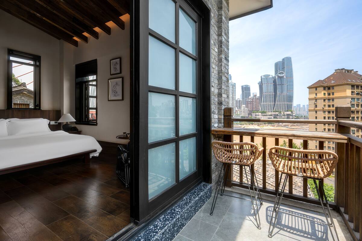 Superior Double Room, Balcony, River View | Blackout drapes, iron/ironing board, free WiFi
