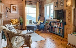 Smart-tv en een open haard