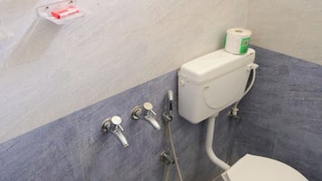 Towels, soap, toilet paper