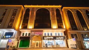 Voorkant van accommodatie