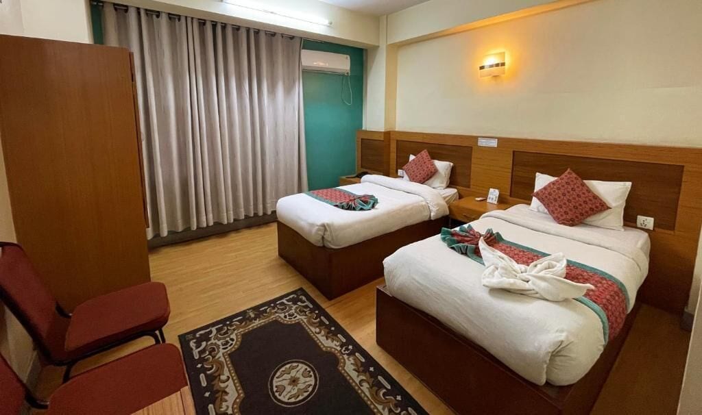 Deluxe-Zimmer, Klimaanlage | Allergikerbettwaren, kostenloses WLAN, Bettwäsche