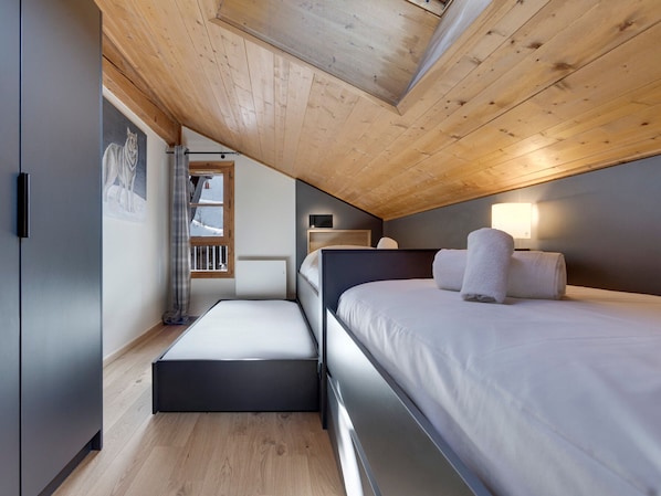 4 chambres, draps fournis