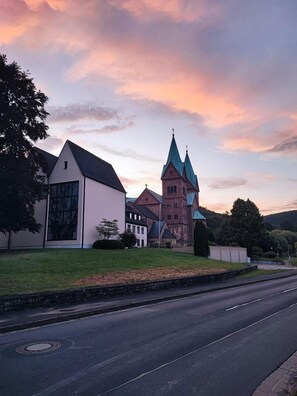 Front of property – evening/night