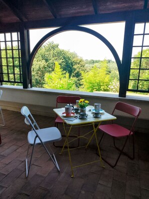 Restauration en plein air