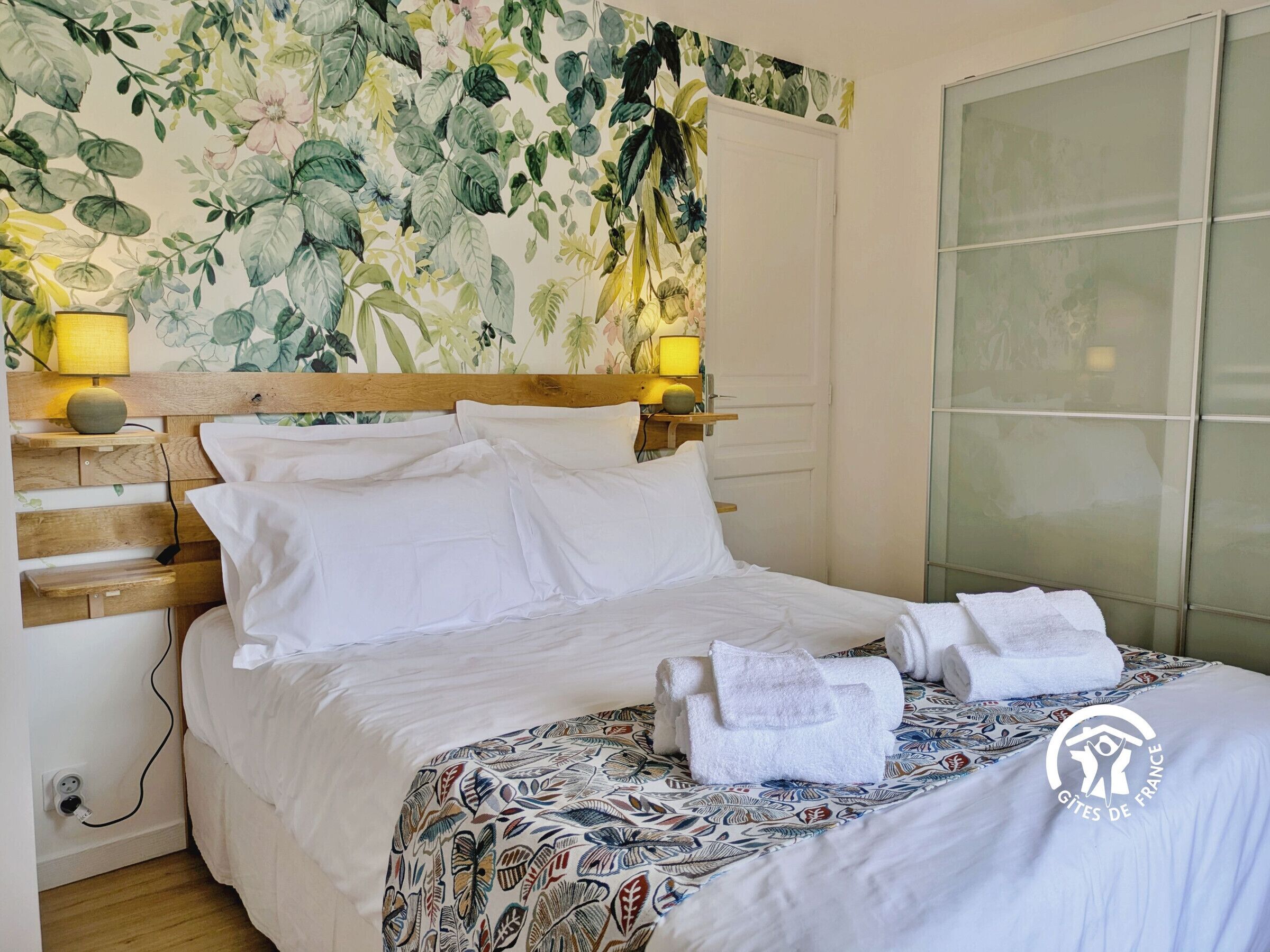 2 chambres, Wi-Fi gratuit, draps fournis