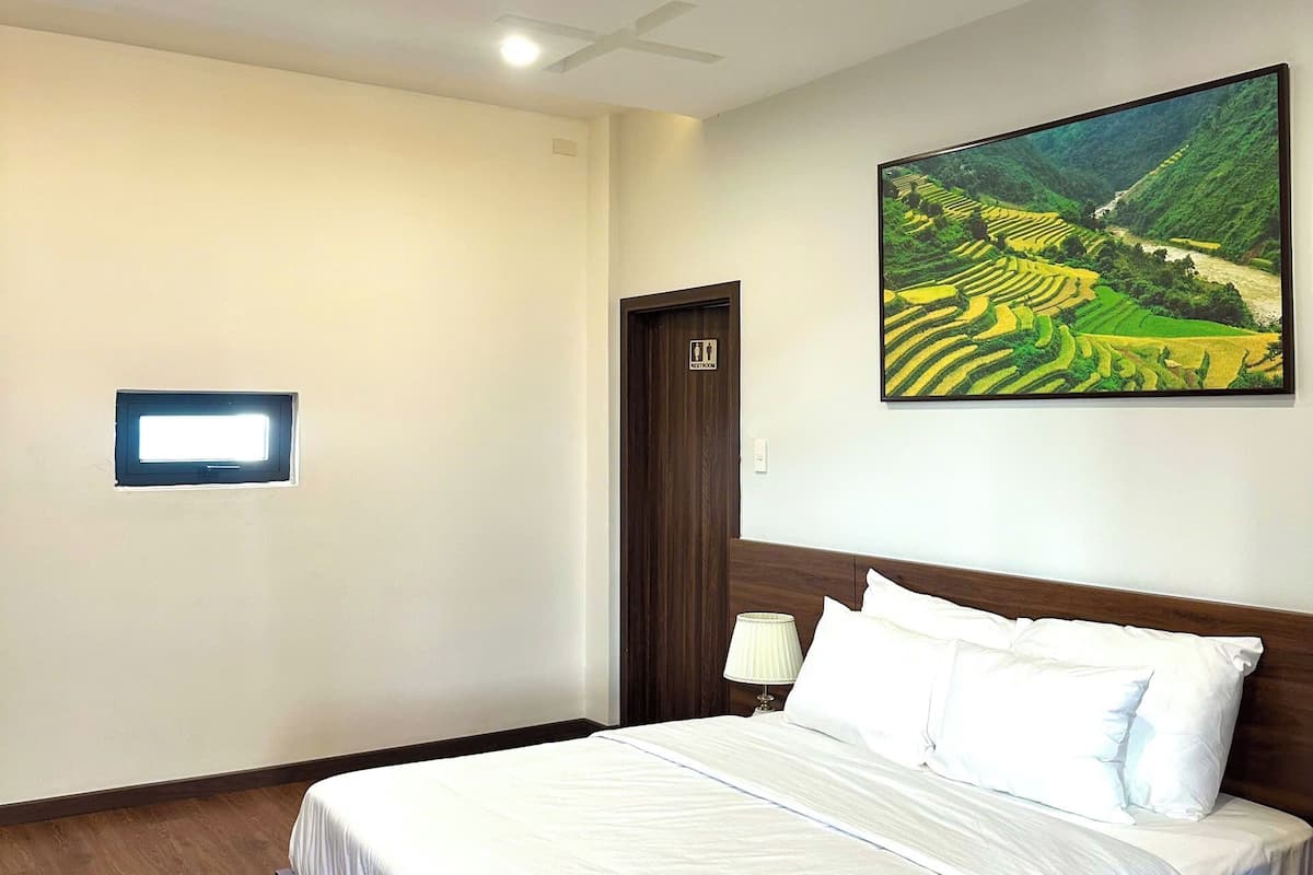 Premium bedding, memory-foam beds, individually decorated, desk