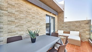 Appartement, vue ville | Terrasse/Patio