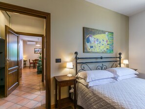 1 makuuhuone, vauvan matkasänky, ilmainen Wi-Fi