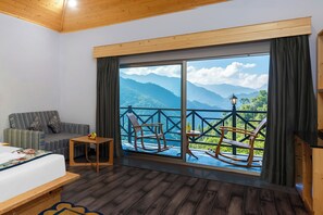 Van Rekha (Luxury Forest Treeline Room with Private Balcony) | View from room - The Orchid Rishivan Rishikesh (Rishikesh)