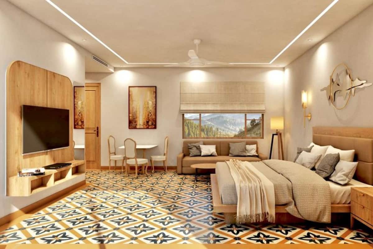 Van Drishti (Premium Forest View Room with Terrace) | In-room safe, desk, blackout drapes, soundproofing